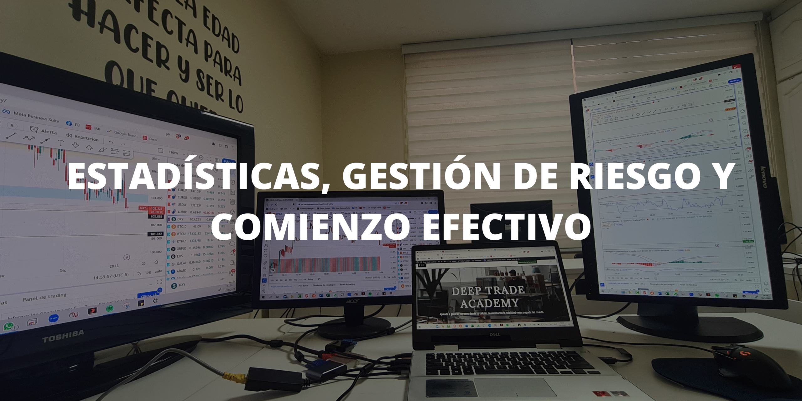 9. Estadísticas, Gestión De Riesgo y Comienzo Efectivo